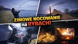 Wigilia na rybach w namiocie ogrzewanym piecem