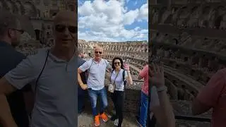 Our first day in #Rome before the #DXN trip. #colosseum