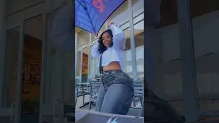Super Plus-size Curvy Model Jeans Fitting Try-out Curvy Model | Black Is Beautiful 🥰❤️