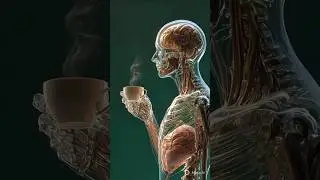 What really happens inside your body after drinking coffee? ☕ #shortvideo  #Coffee#humanbody