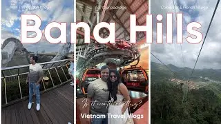 🌉 Bana Hills Tour | Day 2 in Da Nang 🇻🇳 | Golden Bridge, Cable Car & Travel Tips