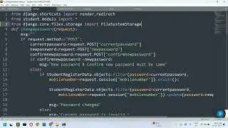 FILE UPLOAD IN DJANGO