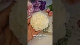 Large size peony candle..Each 90 tk🫶#candlelovers #candles #peonycandle Fb page : Zobaida's Bowtique