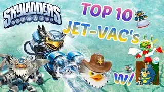 Skylanders Top 10 Jet-Vac's With Skybricks Gaming83 Feat. USkylandersA