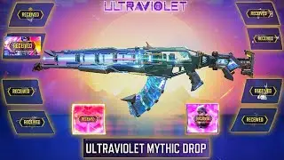 ULTRAVIOLET MYTHIC DROP! Getting The Mythic Ak47 Radiance Full Draw Complete! - Call Of Duty Mobile