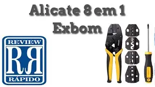 90- Alicate crimpador terminal Exbom- Review Rapido