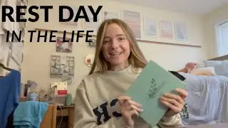 rest day vlog// brunch, bible study, chill night in