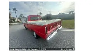 1966 Ford F100 auto transport service provider
