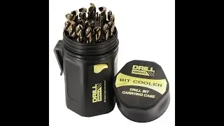 Обзор набора кобальтовых сверл Drill America (29 шт.) - Плюсы и минусы - Drill America