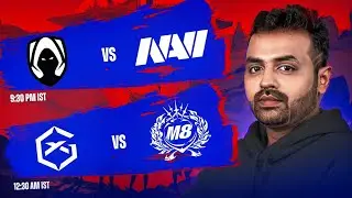 TH vs NAVI | GX vs M8 |  VCT EMEA - Kickoff Day 3 WatchParty #VctWatchParty