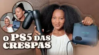 COMPREI O MELHOR SECADOR DE CABELO PARA CRESPAS