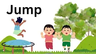 Action verbs /basic English for toddlers -simple and easy learning 