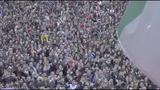 Masiva afluencia de público en la cabalgata de Reyes Magos de Ubrique, 2018.