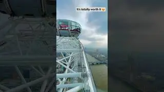 London Eye 🇬🇧 Insane view from the top 👀