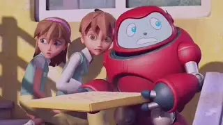 Superbook | Joy Gizmo Chris into trouble at Pizza shop | English Clips Season 5 |
