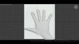 Flame: 3DS MAX Practice Polygon Hand Model Video #28 (01-23-2026)