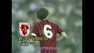 Franco Baresi MASTERCLASS vs Juventus 1983 Mundialito