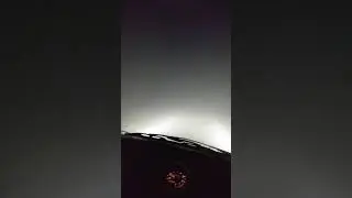 Drive in fog in 0 visibility