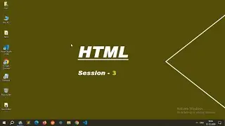 Html learn from Tamil [ Session 3 ] learn attribute, link tag, image tag and inline style attribute.