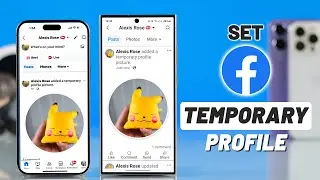 How To Set A TEMPORARY Profile Picture On Facebook - Full Guide