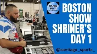 FIRST RICH ALTMAN BOSTON CARD SHOW IN 2 YEARS WITH SANTIAGO SPORTS !