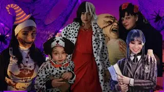 Halloween 2025 | How we celebrated it | Multikulti Halloween  party |Cruella, The Nun, Jocker, Witch