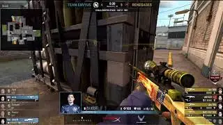 SIXER saving the round to ENVYUS against Renegades (Clip from ELEAGUE TV)