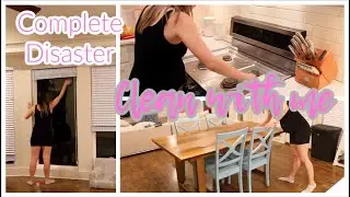 CLEAN WITH ME 2024 COMPLETE DISASTER CLEANING MOTIVATION | HOMEMAKING