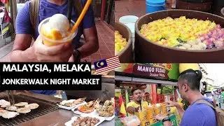 Malaysia Melaka, Most popular  Jonker walk night market in Malaysia 2019