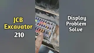 JCB Excavator Display Not Working