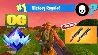 RARE JONESY THE FIRST SKIN! | OG Fortnite Ranked | High Kill Gameplay | Keyboard & Mouse