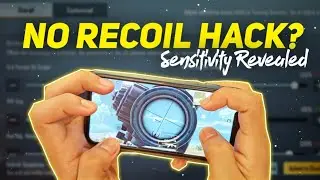 HANDCAM! No Recoil Sensitivity Of BGMI 😱🔥| 5 Finger Claw | iPhone 11 Best Sensitivity Settings