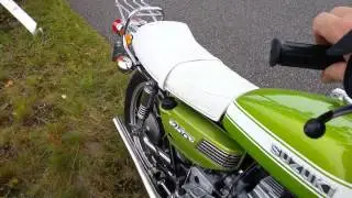 Suzuki GT 250 L HIGGSPEED uitlaten