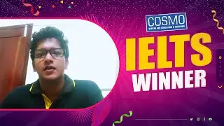 Best IELTS Coaching Centre in Trivandrum is COSMO Even For Below Average Students - Says Vishnu