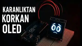 Karanlıktan Korkan Robot Göz Yaptım! 😱 | Arduino OLED Animasyon