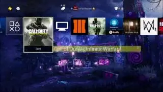 How to Download the Free Rave in the Redwoods DLC #1 THEME FOR INFINITE WARFARE ON PS4!