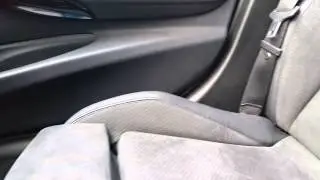 BMW F30 Custom Sport seats alcantara. Алькантара на спорт сидениях.