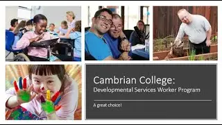 Cambrian College Developmental Services Worker Program Information Session
