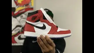 UNBOXING The AIR JORDAN 1 SPIDER-MAN 