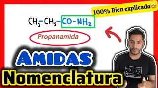 ✅Cómo Nombrar AMIDAS [𝐀𝐩𝐫𝐞𝐧𝐝𝐞 𝐝𝐞𝐬𝐝𝐞 𝐜𝐞𝐫𝐨‼️💯​] Química