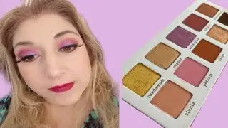 FIRST IMPRESSIONS URBAN OUTFITTERS MAKEUP OHII TREASURE PALETTE, Swatches, review and makeup look