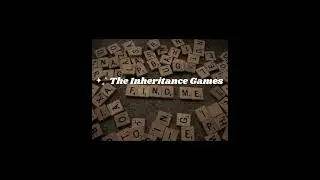 The Inheritance Games by Jennifer Lynn Barnes#books #reading #aesthetic #mystery#shorts