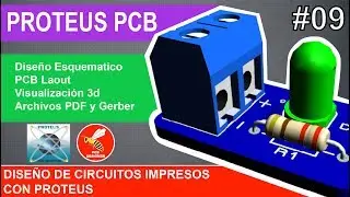 9. Curso Proteus - Pistas de PCB | Borde de la PCB