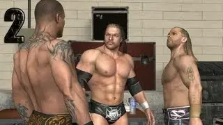 WWE Smackdown vs Raw 2009 TRIPLE H PART 2 ROAD TO WRESTLEMANIA