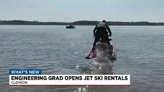 Clemson engineering grad open jet ski rentals