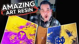How To Use ART RESIN for Home Decor