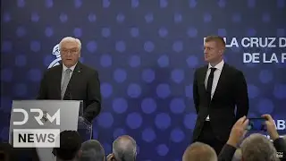 FULL CEREMONY: German President Awards Toni Kroos Knight&rsquo;s Cross For Sports And Social Work | AD1F