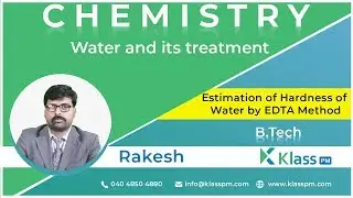 Estimation of Hardness of Water by EDTA Method - Unit-2 | Engineering Chemistry | BTech Tutorials