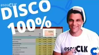 Disco 100% PC? Saiba como resolver.