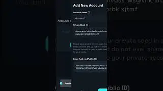 Qubic iOS Wallet Setup
